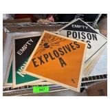 Hazard Warning Signs