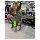 Vintage Metal Sieve and Atlas Mason Jar Set