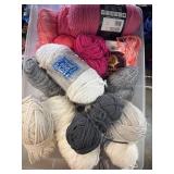 Yarn Lot With Various Textures