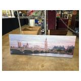 Panoramic Artwork Depicting London Skyline
