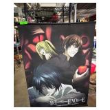 Death Note Anime Poster on Rolling Stand