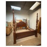 King Size 4 Poster Wooden Bed Frame