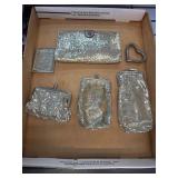 Mesh PURSE Accessories with Heart Ornament