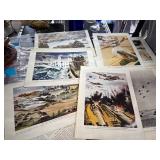 World War II Print Illustrations