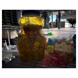 Building Blocks in Bear-Shaped Container