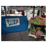 Fabric Toy Set with Quilted Tote