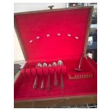 Flatware Set in wooden case