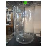 Clear Glass Vase, 16 Inches Tall