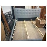 Tufted King Size Platform Bed Frame