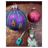 Colorful Glass Christmas Ornaments