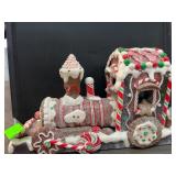 Kurt S Adler Candy-Inspired Gingerbread Train Deco