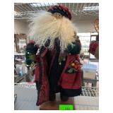 1990 Handcrafted Santa Figurine by Timeless Collec