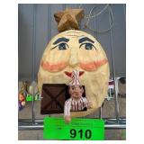 House Of Hatten Hand-Carved Humpty Dumpty Ornament
