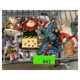 Silverstein ornaments and Christmas Figurines