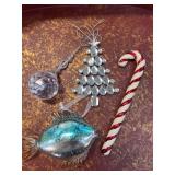 Glass and Acrylic Christmas Ornaments