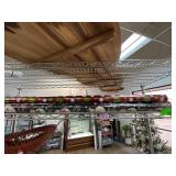 Wrapping Paper Rolls and Wooden Boards