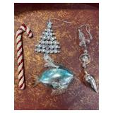 Christmas-Themed Glass Ornaments