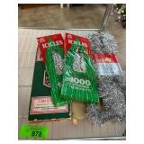 Vintage Icicles and Garland Decorations