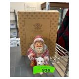 G. DeBrekht Santa Figurine with Original Box