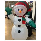 Inflatable Snowman Holiday Decoration