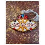 Las Vegas Glass Hanging Ornament by Onec