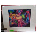 Colorful Artwork Titled ï¿½Alebrijesï¿½ by Josafat G