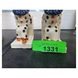 Ceramic Clown Figurine Bookends