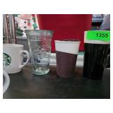 Four Starbucks Drinkware Items