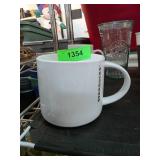 Starbucks White Ceramic Coffee Mug
