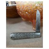 Folding Pocket Knife with Textured Handle