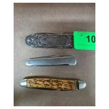 Three Pocket Knives with Unique Designs