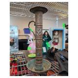 Metal Candle Holder with Handle