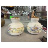 Hand-Painted Porcelain Salt and Pepper Shakers
