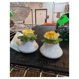 Aynsley English Bone China Floral Figurines