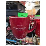 Red Starbucks Coffee Co. Mug