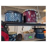 Drums and Percussion Instruments Lot