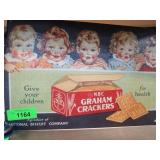 NBC Graham Crackers Advertising Sign