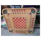 Wooden Double-Sided Game Board Tabletop