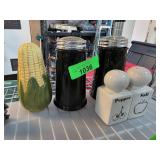 Shawnee Corn Shaker and Salt Pepper Shakers