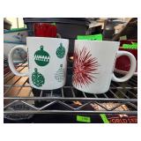 Two Starbucks Holiday Mugs