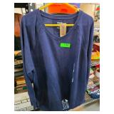 Duluth Trading Co. 3X Blue Long-Sleeve Shirt