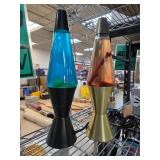 Two Retro-Style Lava Lamps