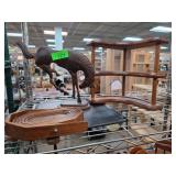 Wooden Decor Set With Horse Figurine