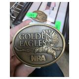 Golden Eagles NRA Belt Buckle