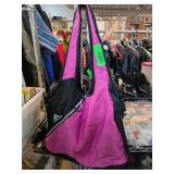 Adidas Pink and Black Shoulder Tote Bag