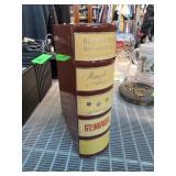 Steinhager Ceramic Book-Form Bottle