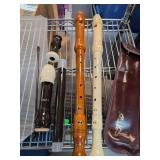 Four Recorders with Carrying Case