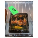 Hand-Painted Russian Lacquered Box
