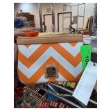 Dooney & Bourke Chevron Zip Coin Pouch