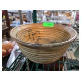 Handmade Ceramic Bowl With Signed Base